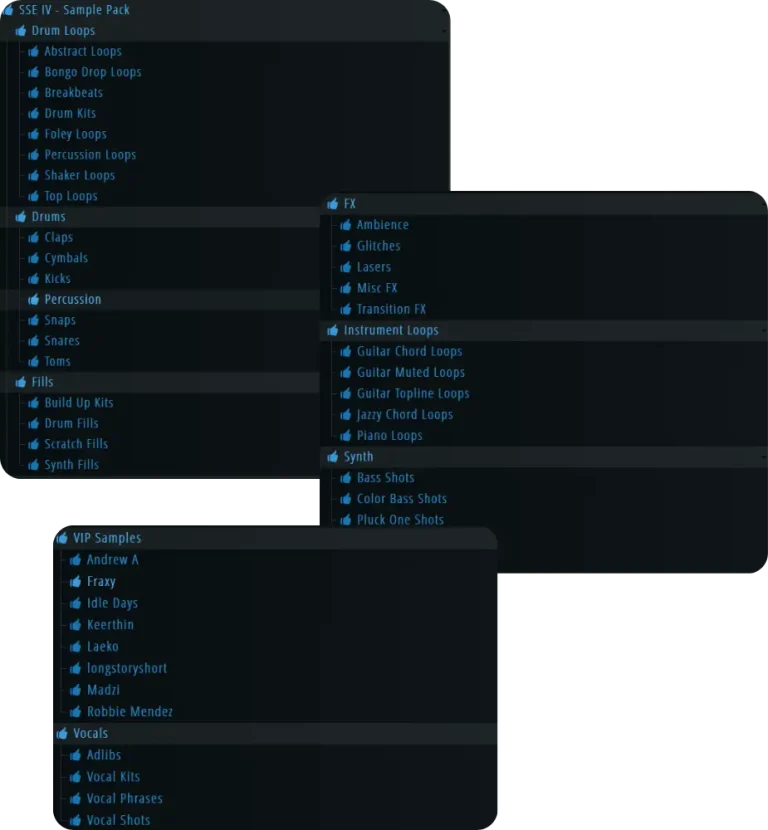 SSE4 - Samples Browser